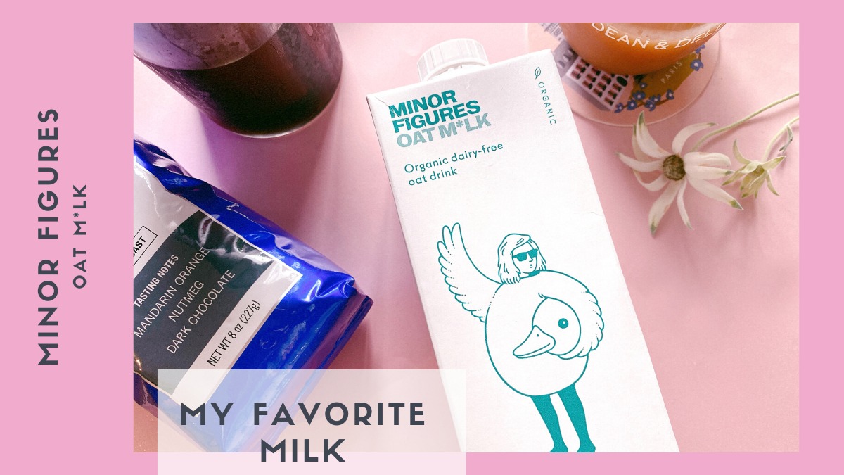 おしゃれでキュート♡【MINOR FIGURES】社がコーヒーを美味しく飲むために作ったバリスタ用の「OAT M*LK」有機オーツミルクとついカートに入れたいブランドグッツ